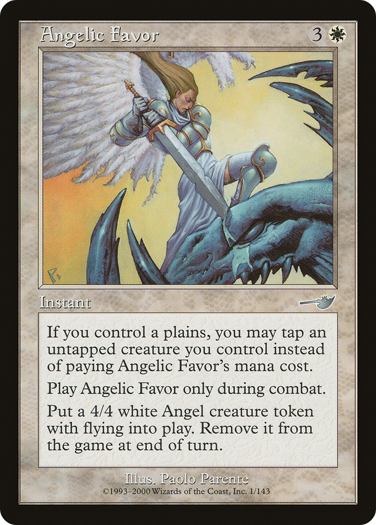 Angelic Favor (001) Foil - Nemesis