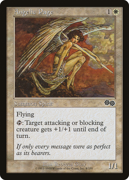 Angelic Page (004) - Urza's Saga