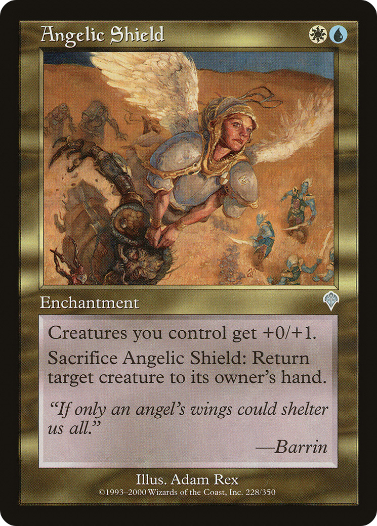 Angelic Shield (228) Foil - Invasion