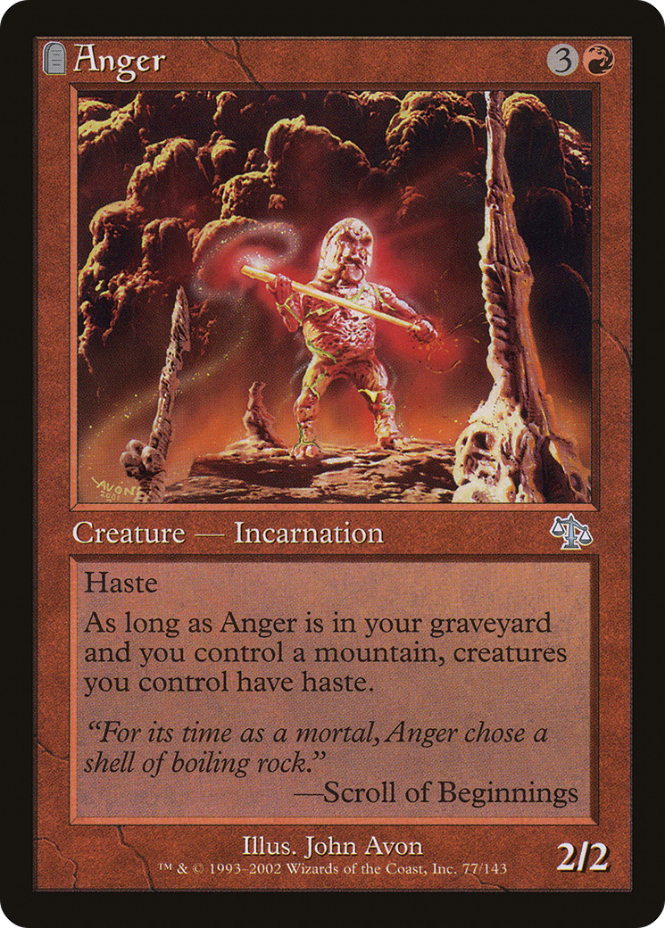 Anger (077) Foil - Judgment