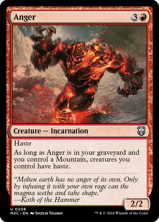 Anger (208) - Commander: Modern Horizons 3