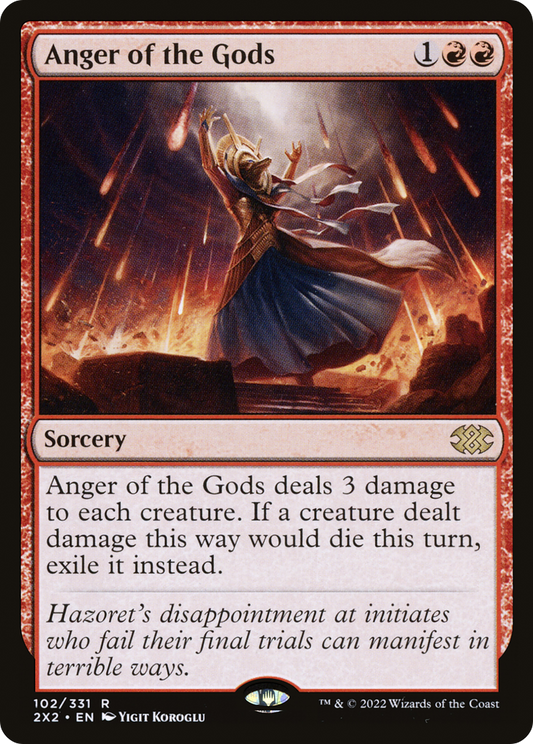 Anger of the Gods (102) Foil - Double Masters 2022