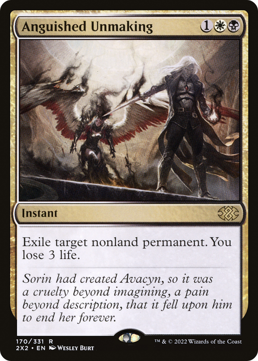Anguished Unmaking (170) Foil - Double Masters 2022