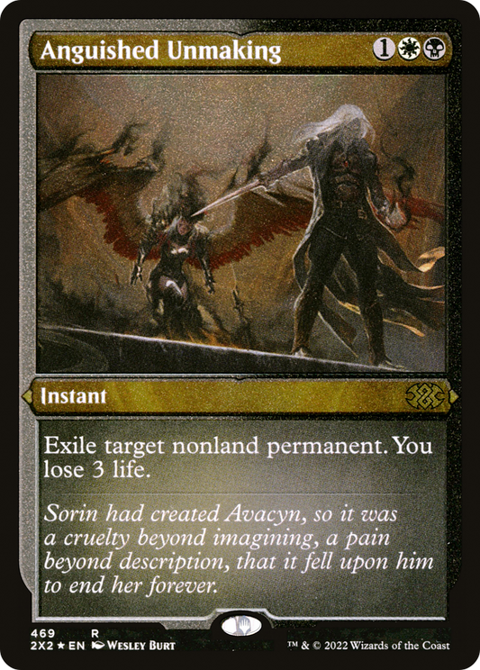 Anguished Unmaking (469) Etched Foil - Double Masters 2022