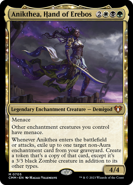 Anikthea, Hand of Erebos (705) Foil - Commander Masters