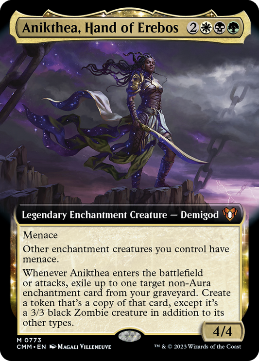 Anikthea, Hand of Erebos (Extended Art) (773) Foil - Commander Masters