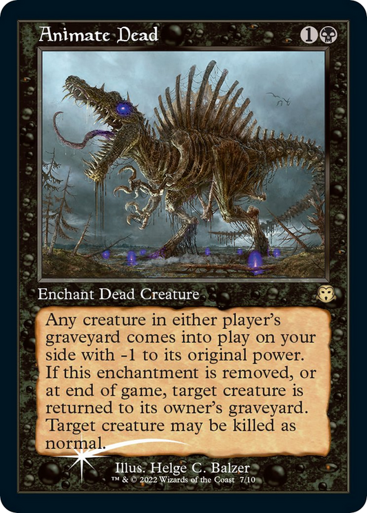 Animate Dead (Retro) (007) Foil - Judge Gift Cards 2022
