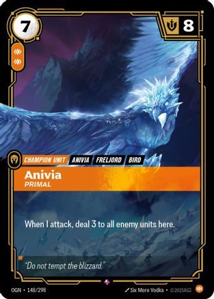Anivia – Primal (148) Foil - Origins