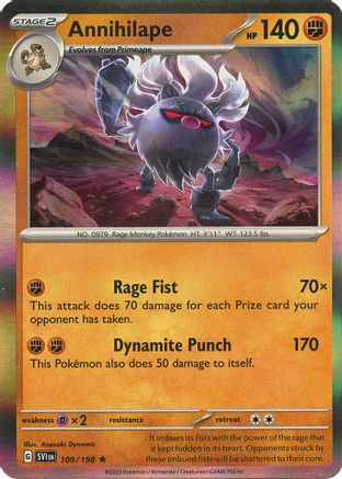 Annihilape (109) Holofoil - Scarlet & Violet