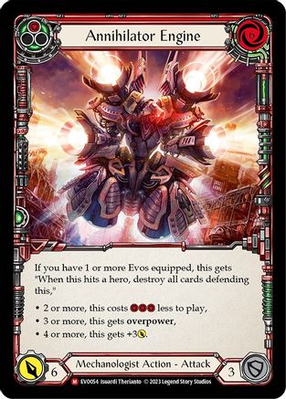Annihilator Engine (EVO054) Rainbow Foil - Bright Lights
