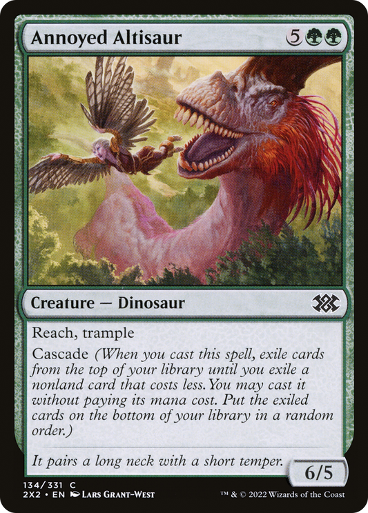 Annoyed Altisaur (134) - Double Masters 2022