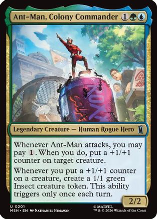 Ant-Man, Colony Commander (201) Foil - Marvel Super Heroes
