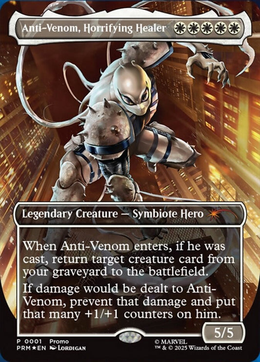 Anti-Venom, Horrifying Healer (Borderless) (001) Foil - Media Promos