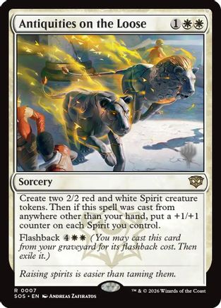 Antiquities on the Loose (Promo Pack) (007) - Secrets of Strixhaven