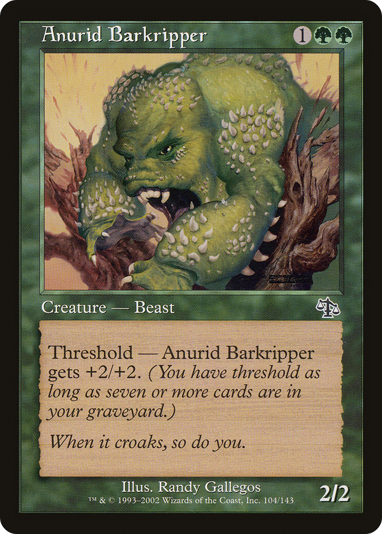 Anurid Barkripper (104) Foil - Judgment