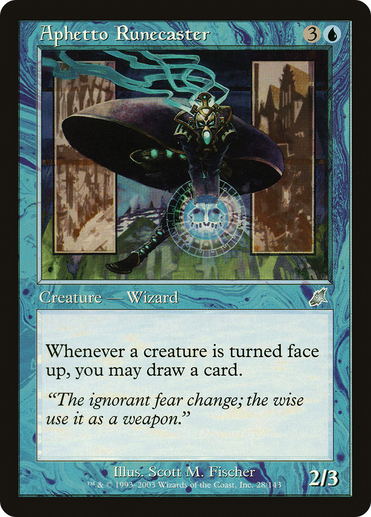 Aphetto Runecaster (028) - Scourge