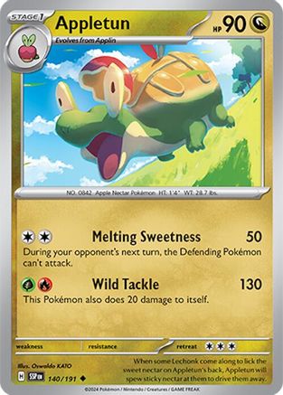 Appletun (140) Reverse Holofoil - Surging Sparks