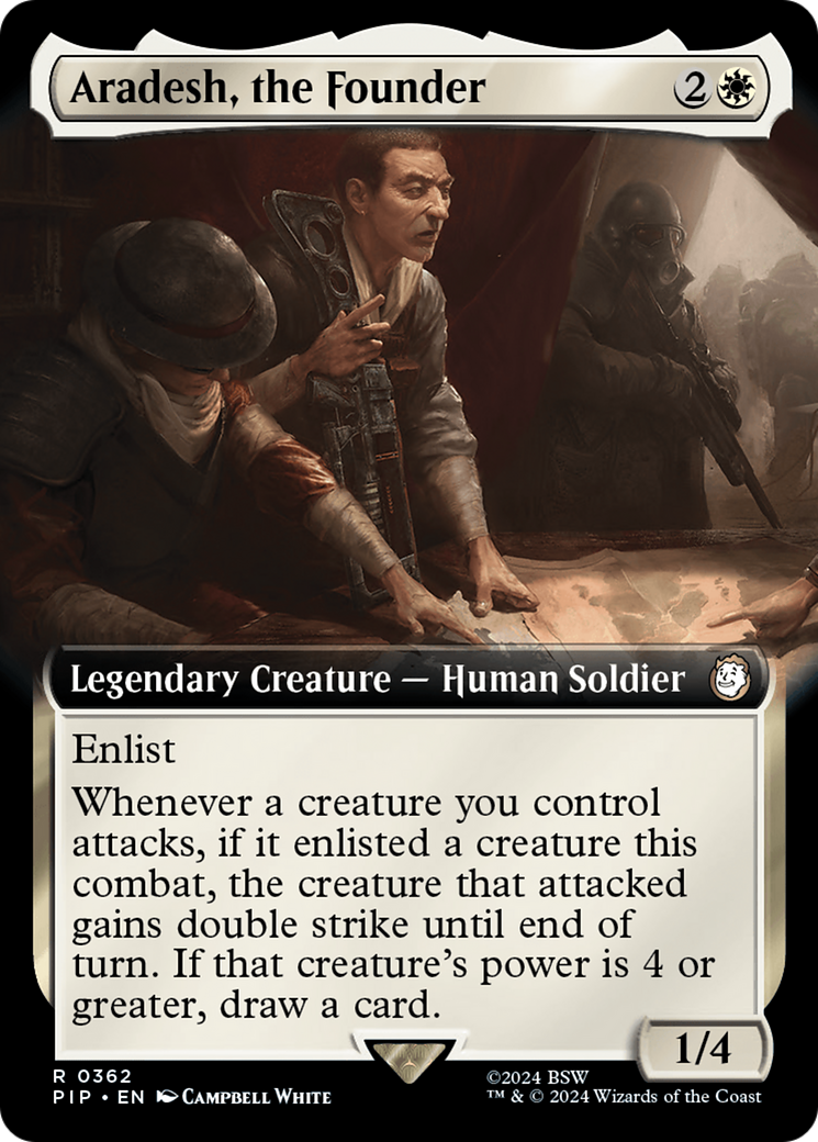 Aradesh, the Founder (Extended Art) (362) Foil - Fallout