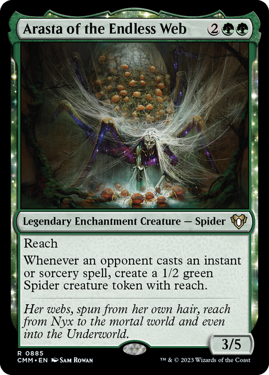 Arasta of the Endless Web (885) - Commander Masters