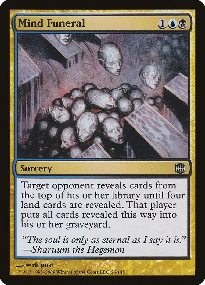 Mind Funeral (026) Foil - Alara Reborn