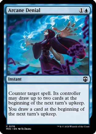 Arcane Denial (176) Ripple Foil - Commander: Modern Horizons 3