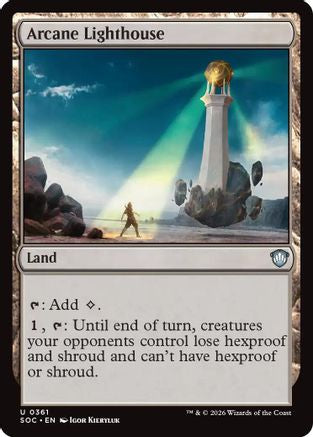 Arcane Lighthouse (361) - Commander: Secrets of Strixhaven
