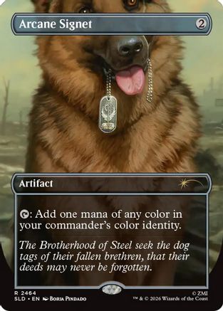 Arcane Signet (2464) Foil - Secret Lair Drop Series