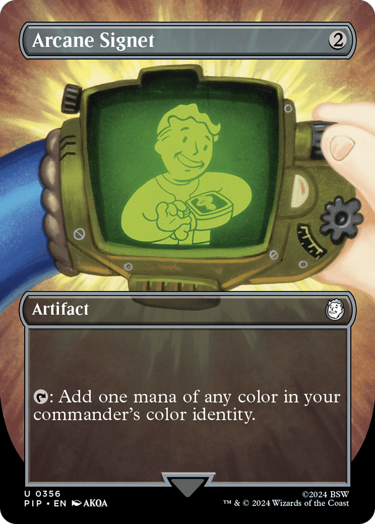 Arcane Signet (Borderless) (356) - Fallout