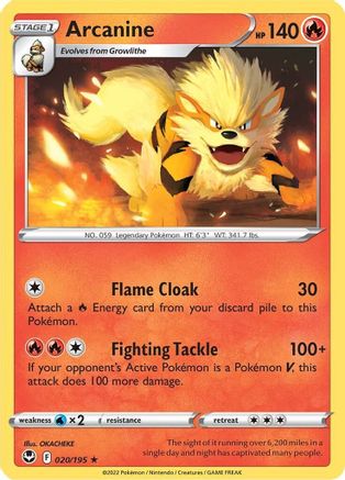 Arcanine (20) - Silver Tempest