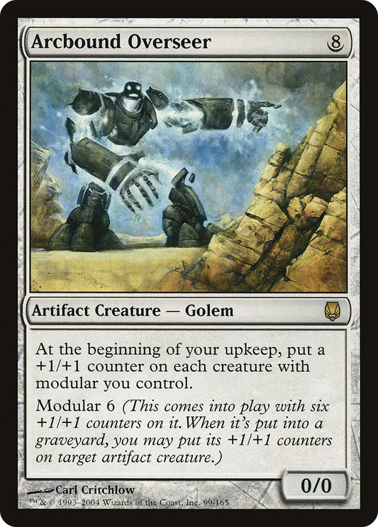 Arcbound Overseer (099) - Darksteel