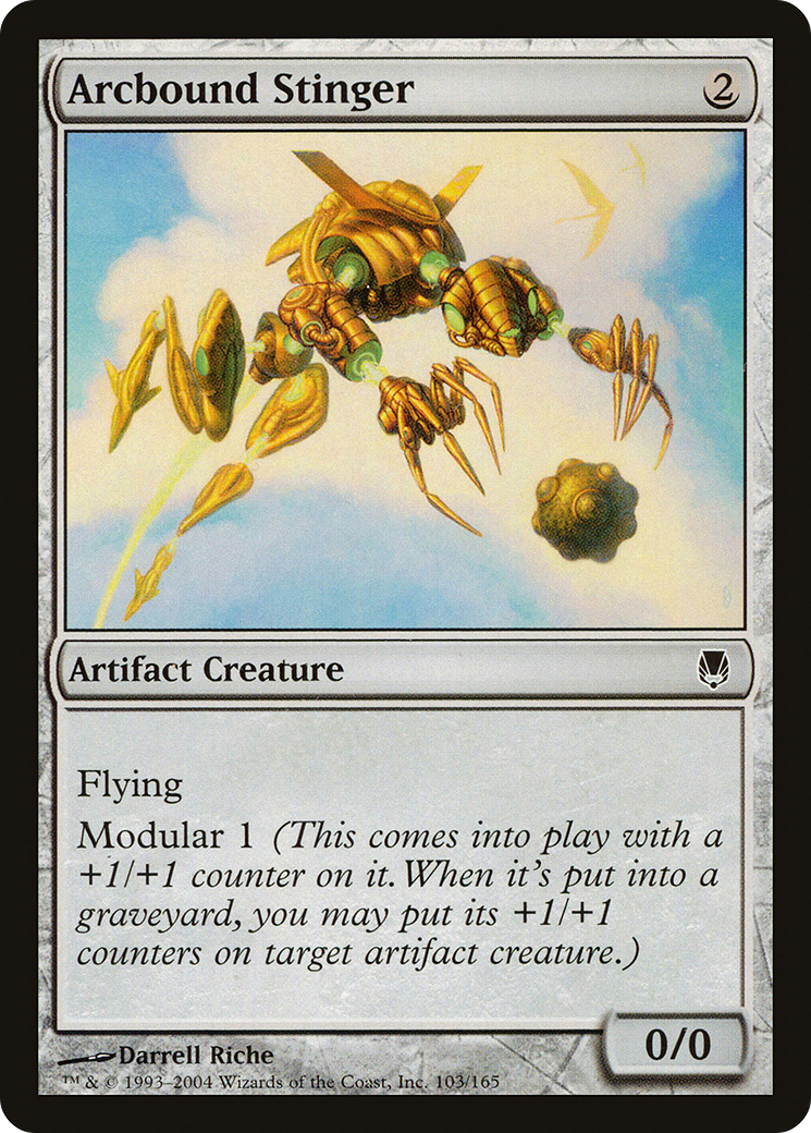 Arcbound Stinger (103) - Darksteel