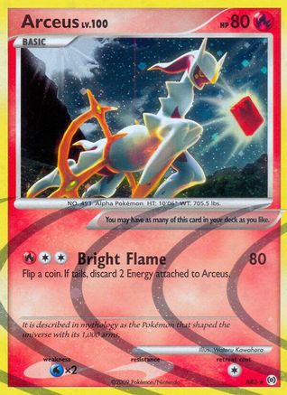 Arceus (AR3) Holofoil - Arceus
