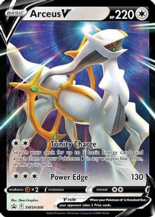 Arceus V (SWSH306) Holofoil - Black Star Promos