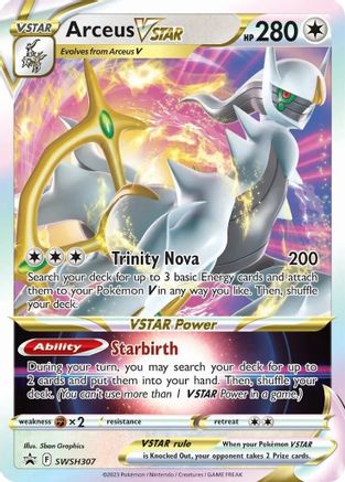 Arceus VSTAR (SWSH307) Holofoil - Black Star Promos