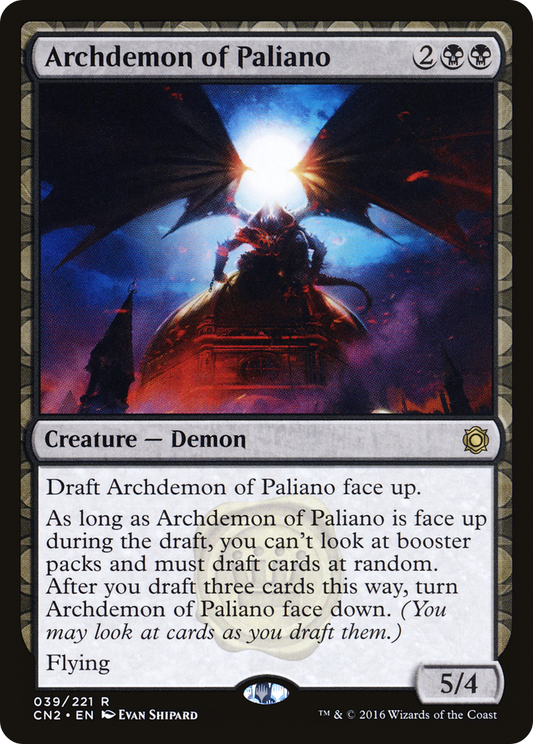 Archdemon of Paliano (039) - Conspiracy: Take the Crown