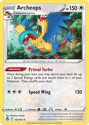 Archeops (Deck Exclusives) (147) - Silver Tempest