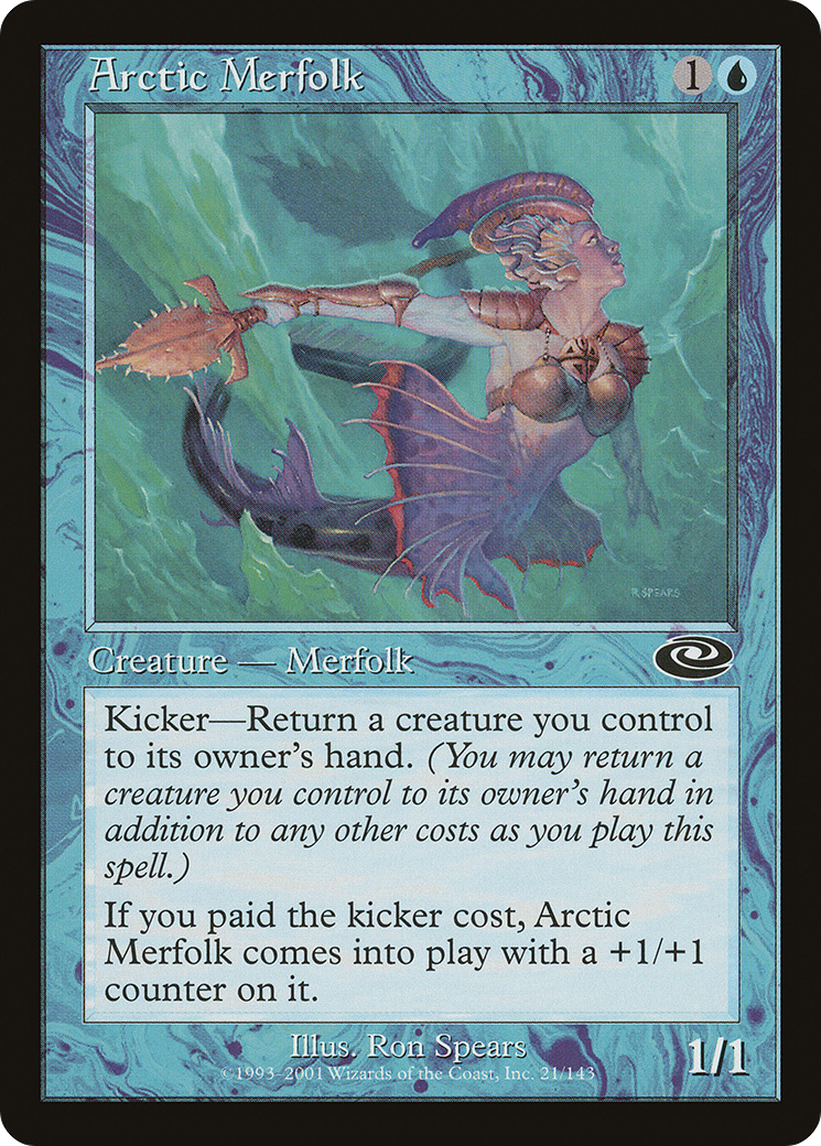 Arctic Merfolk (021) - Planeshift