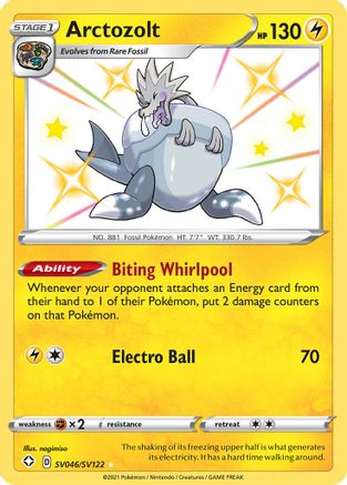 Arctozolt (SV046) (Shiny Vault) Holofoil - Shining Fates