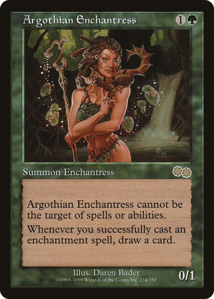 Argothian Enchantress (234) - Urza's Saga