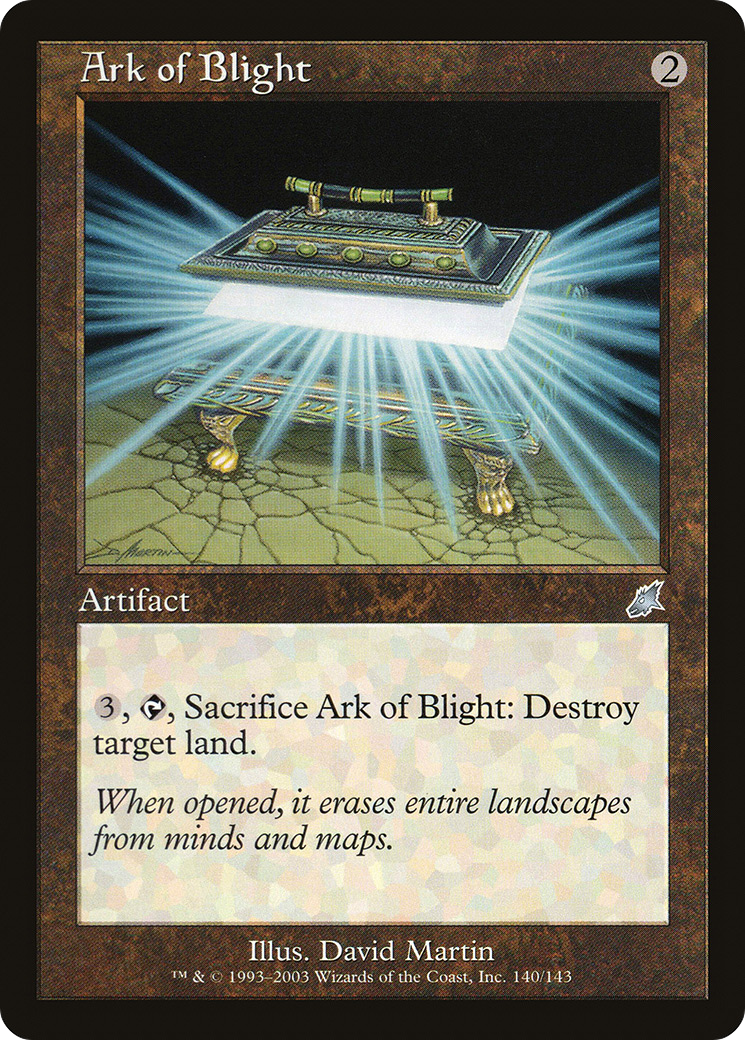 Ark of Blight (140) Foil - Scourge