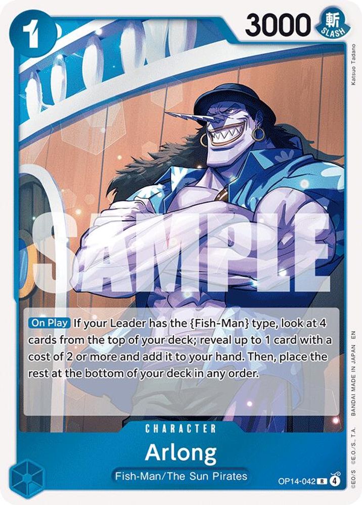Arlong (OP14-042) Foil