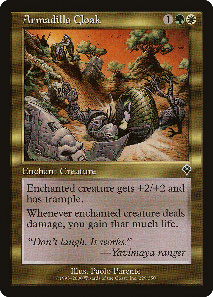 Armadillo Cloak (229) - Invasion