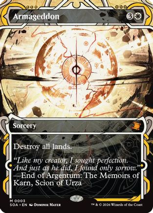 Armageddon (003) Foil - Secrets of Strixhaven: Mystical Archive