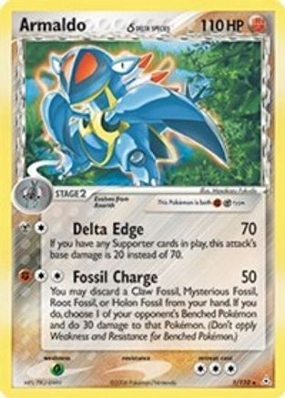 Armaldo (Delta Species) (1) Reverse Holofoil - Holon Phantoms