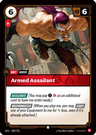 Armed Assailant (002) - Spiritforged