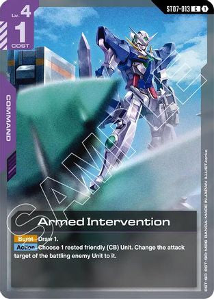 Armed Intervention (ST07-013) - Starter Deck 07: Celestial Drive