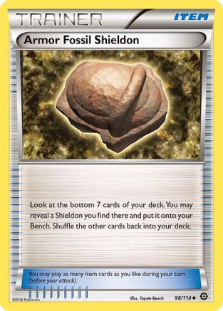 Armor Fossil Shieldon (98) - Steam Siege