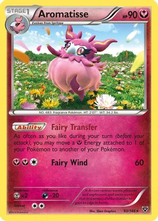 Aromatisse (93) Reverse Holofoil - XY Base Set