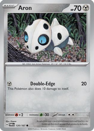 Aron (120) Reverse Holofoil - Twilight Masquerade