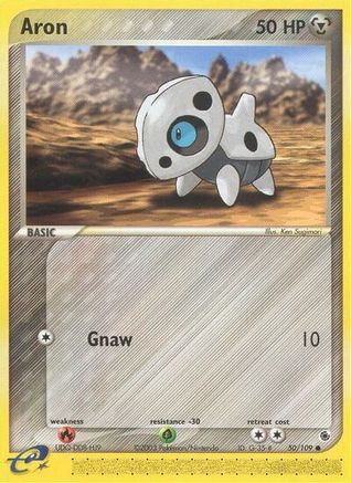 Aron (50) Reverse Holofoil - Ruby and Sapphire